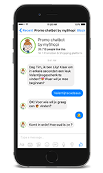 Promo chatbot by myShopi