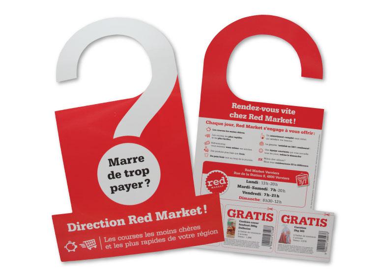 accroche-porte Red Market
